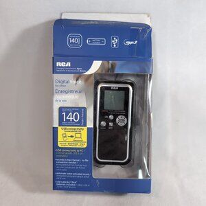 RCA Handheld Digital Voice Recorder RP5130 140 Hours TESTED  WORKING